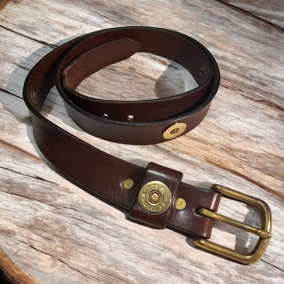 SouthLife Supply Company 42" Single Shot Belt Bridle Leather READ - Picture 1 of 10